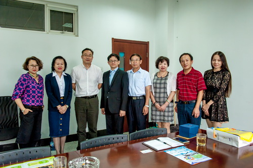 台湾景文科技大学国际与两岸交流中心主任来校交流访问