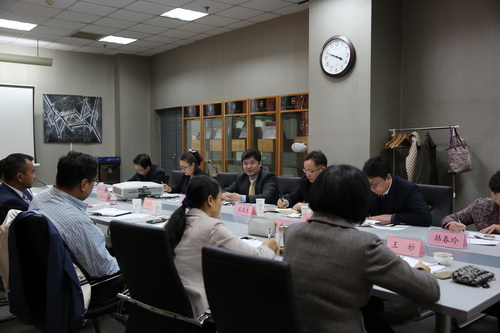 校长葛宝臻与 Michael Cheng 教授会谈